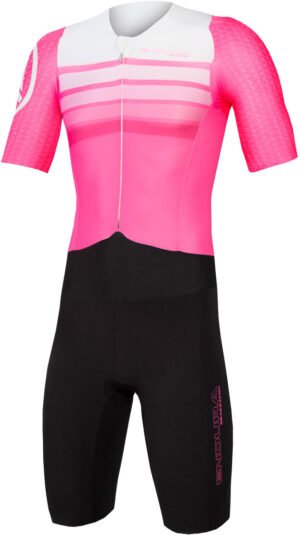 Endura QDC D2Z S/S Tri Suit II with SST - HiVizPink Endura QDC D2Z S/S Tri Suit II with SST - HiVizPink