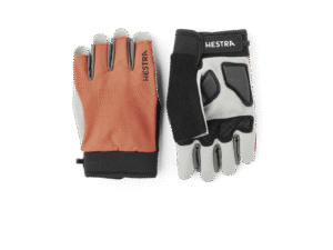 Hestra Bike Guard Short - Cykelhandsker - Orange - str. 10