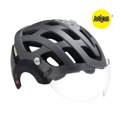 Lazer hjelm Anverz NTA MIPS mat titan S +led - Cykelhjelm