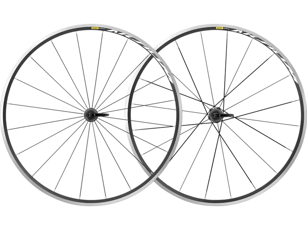 Mavic Aksium hjulsæt 700c til fælgbremse - Body Shimano 11 gear - QR aksel - 100 og 130mm navbredde