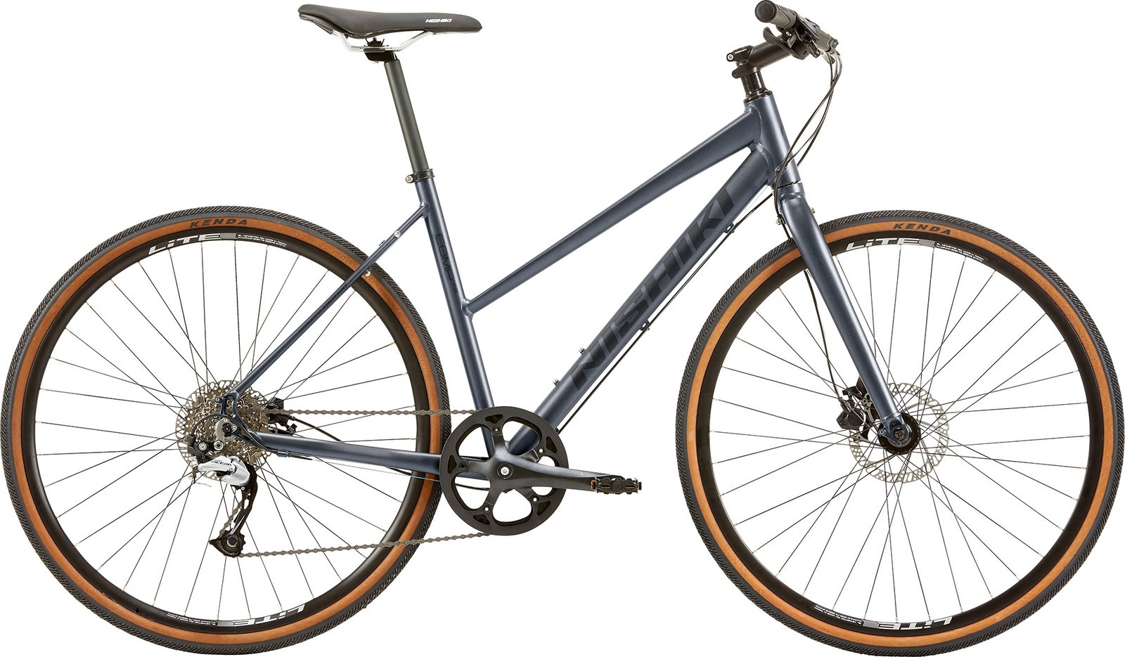 Nishiki Comp Nine Dame 9g Acera 2026 - Granit Grå