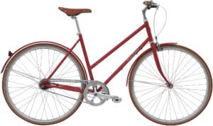 Raleigh Kent Dame 7g 2026 - Mat Rød