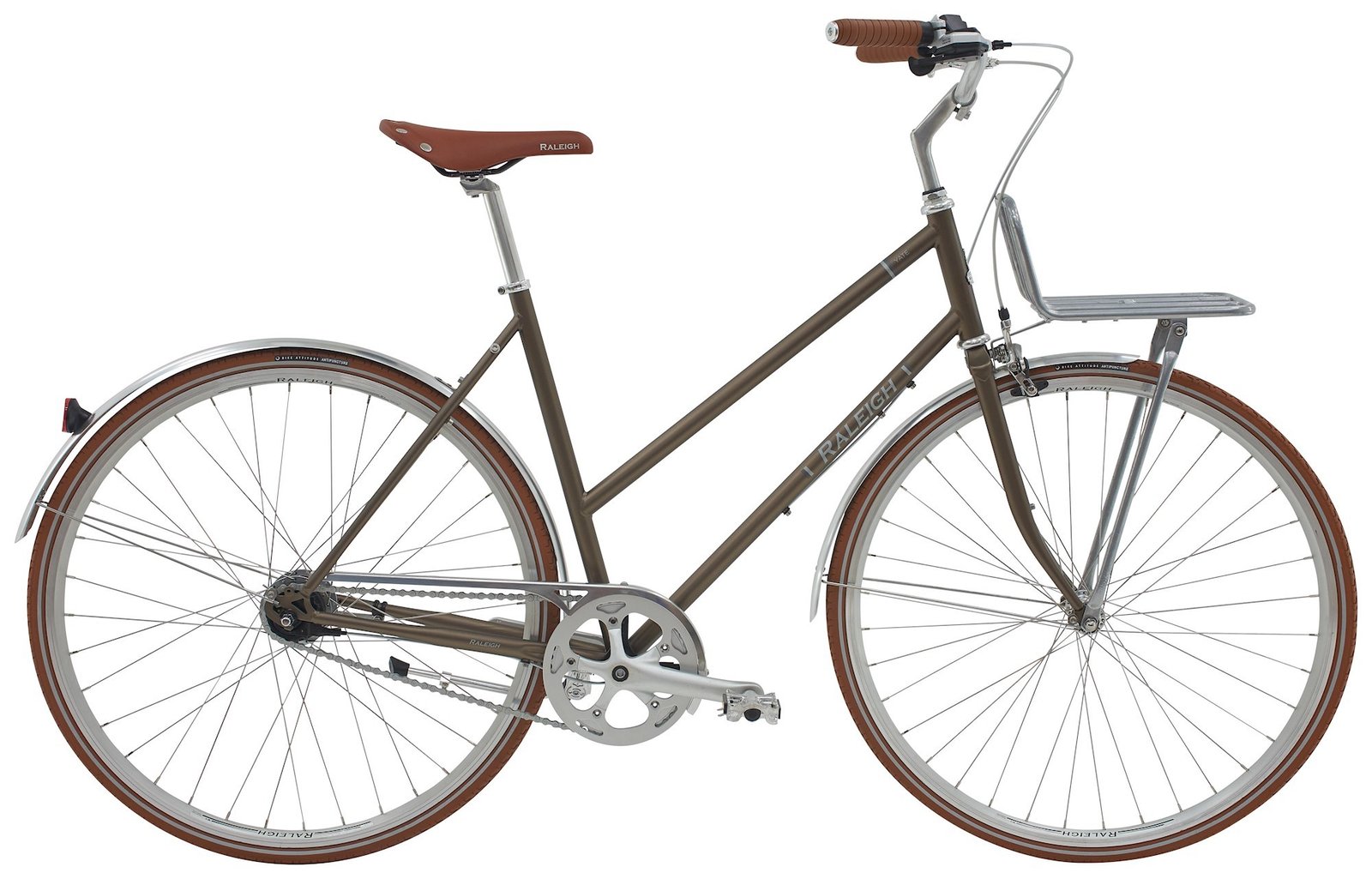 Raleigh Yate Cargo Dame 7g 2025 - Mat Sølv Lilla