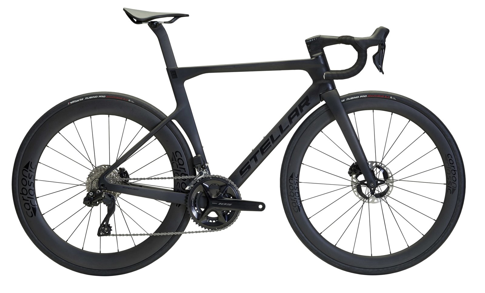 STELLAR - CC6 - Dark Smoke - Aero Racer - Carbon Classic - 55 cm