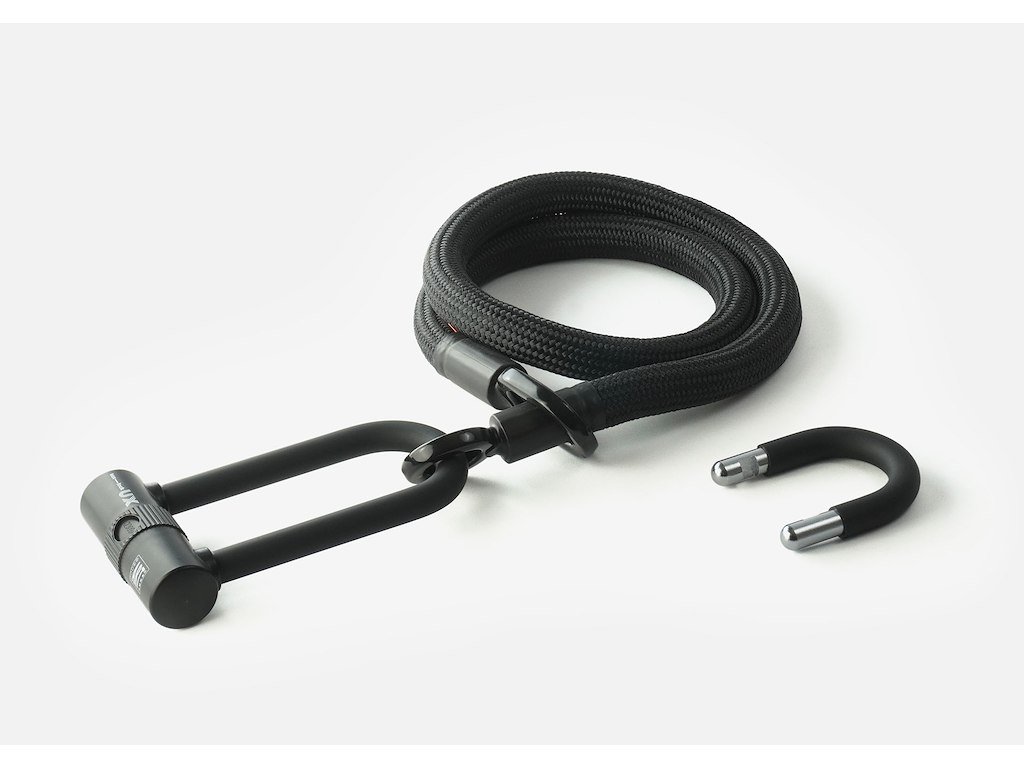 Texlock Eyelet M - Cykellås - Tekstillås - Sort - Str. 120 cm