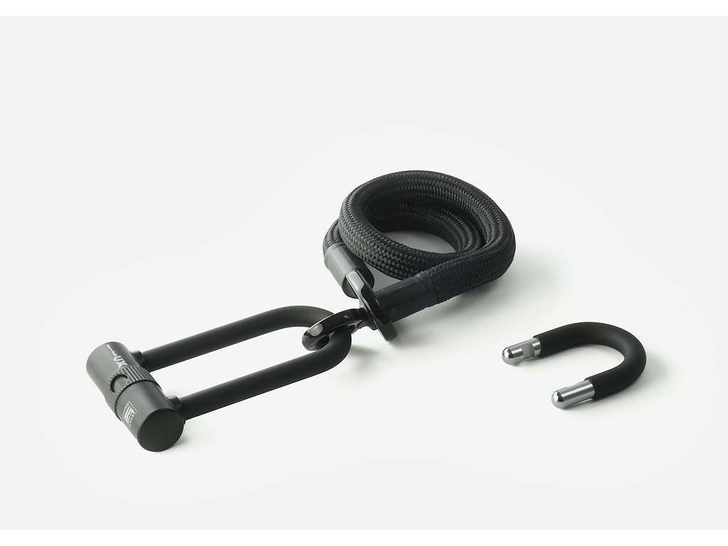 Texlock Eyelet S - Cykellås - Tekstillås - Sort - Str. 80 cm