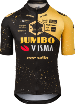 AGU Jersey SS Jumbo-Visma Replica Men TDF 2023