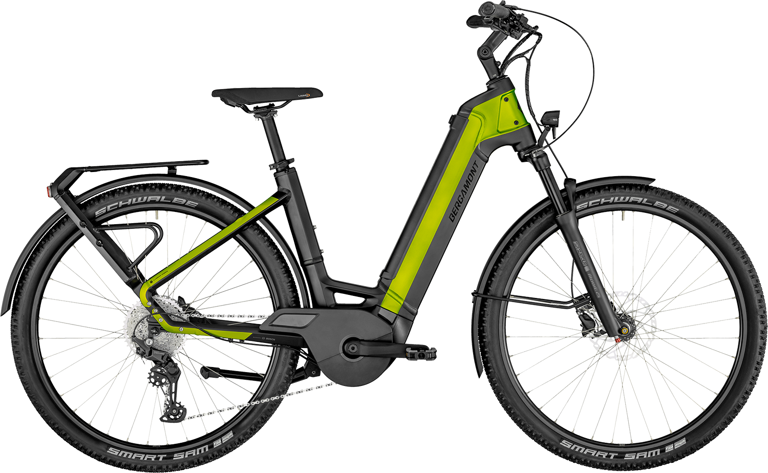 Bergamont E-Ville SUV 2022 - Sort/Grøn