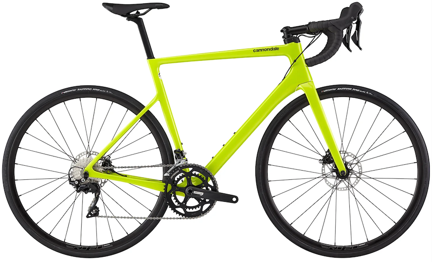 Cannondale SuperSix EVO Carbon Disc 105 - Gul