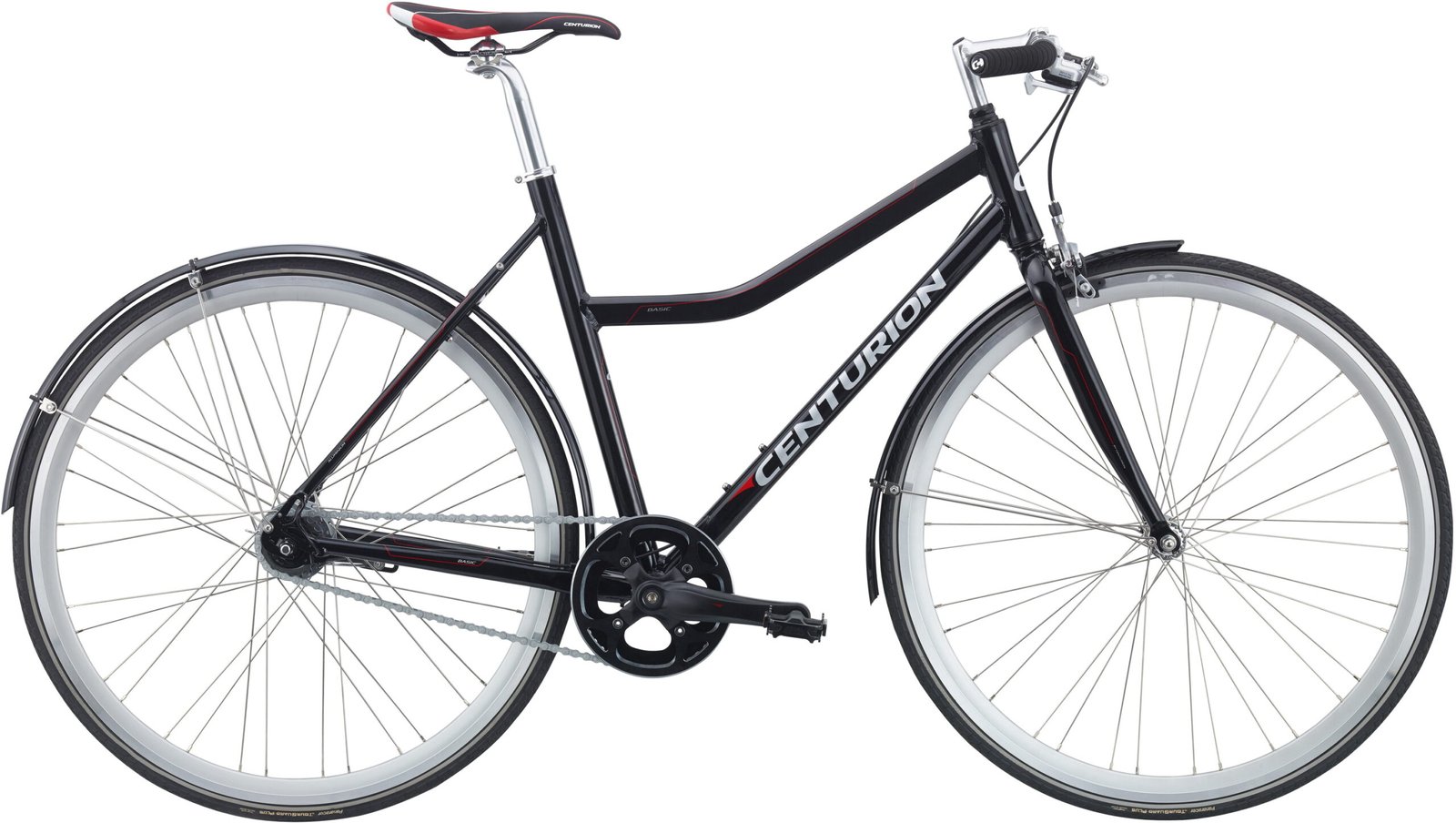 Centurion Basic Dame 7g Fod/Kaliberbremse - Sort