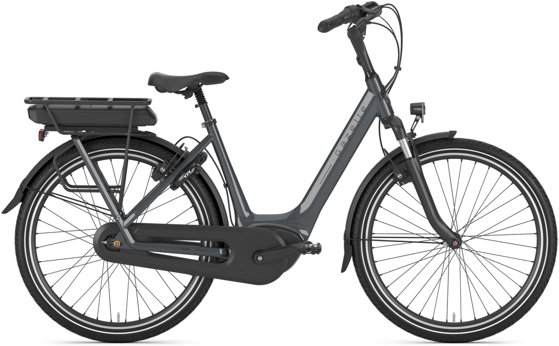 Gazelle Arroyo C7+ HMB 26" Dame 2025 - Grå