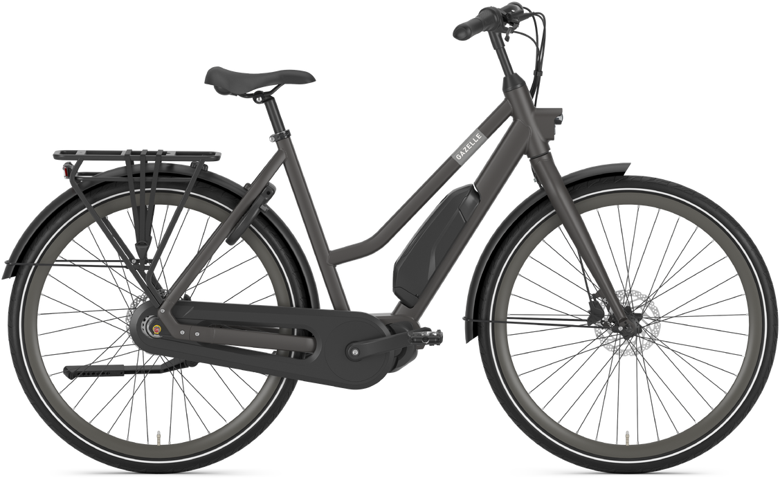 Gazelle Esprit C7 HMS 418wh Dame 2024 - Grå