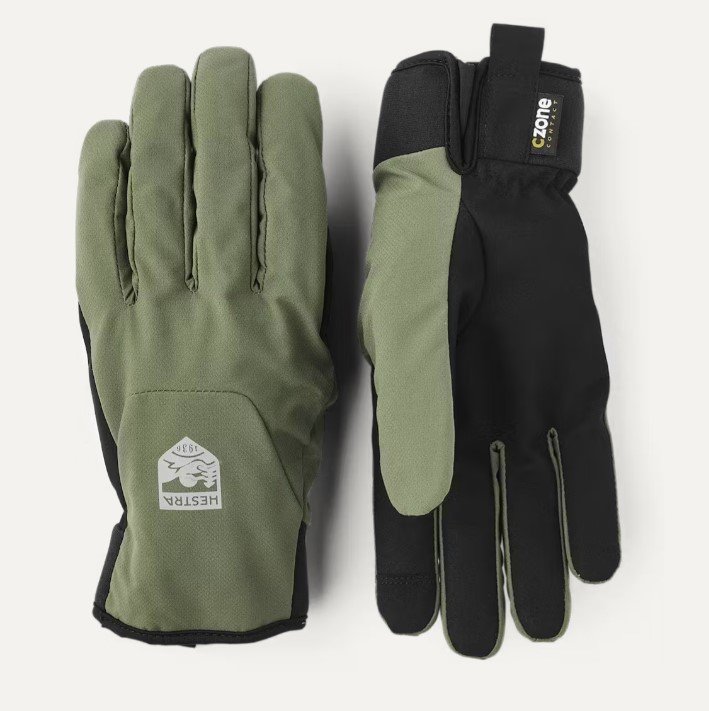 Hestra - Czone Bike Mistral 5 - Finger Olive - Handsker - 11