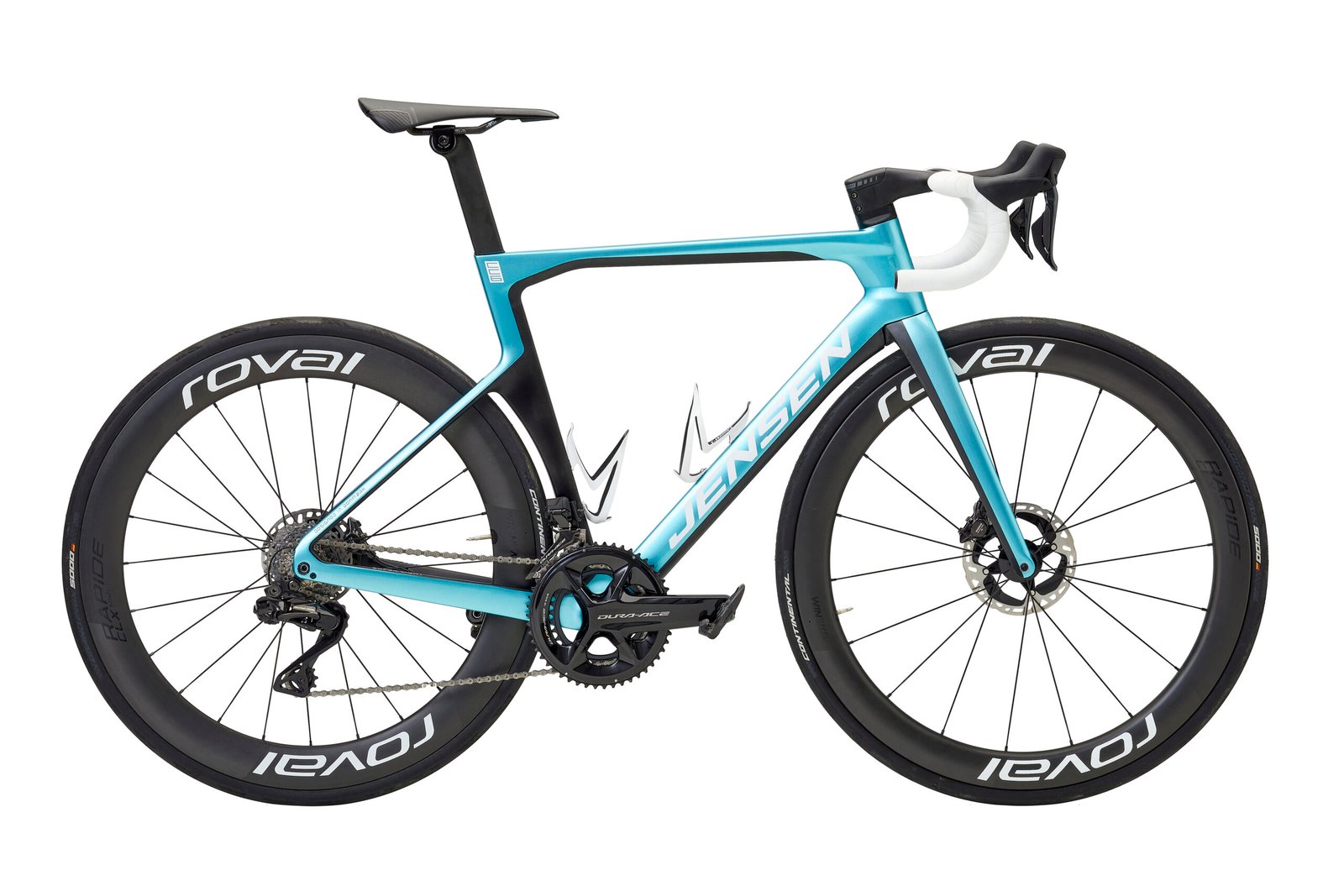 Jensen - CC6 Disc Aero - Racercykel - Blå - 52 cm