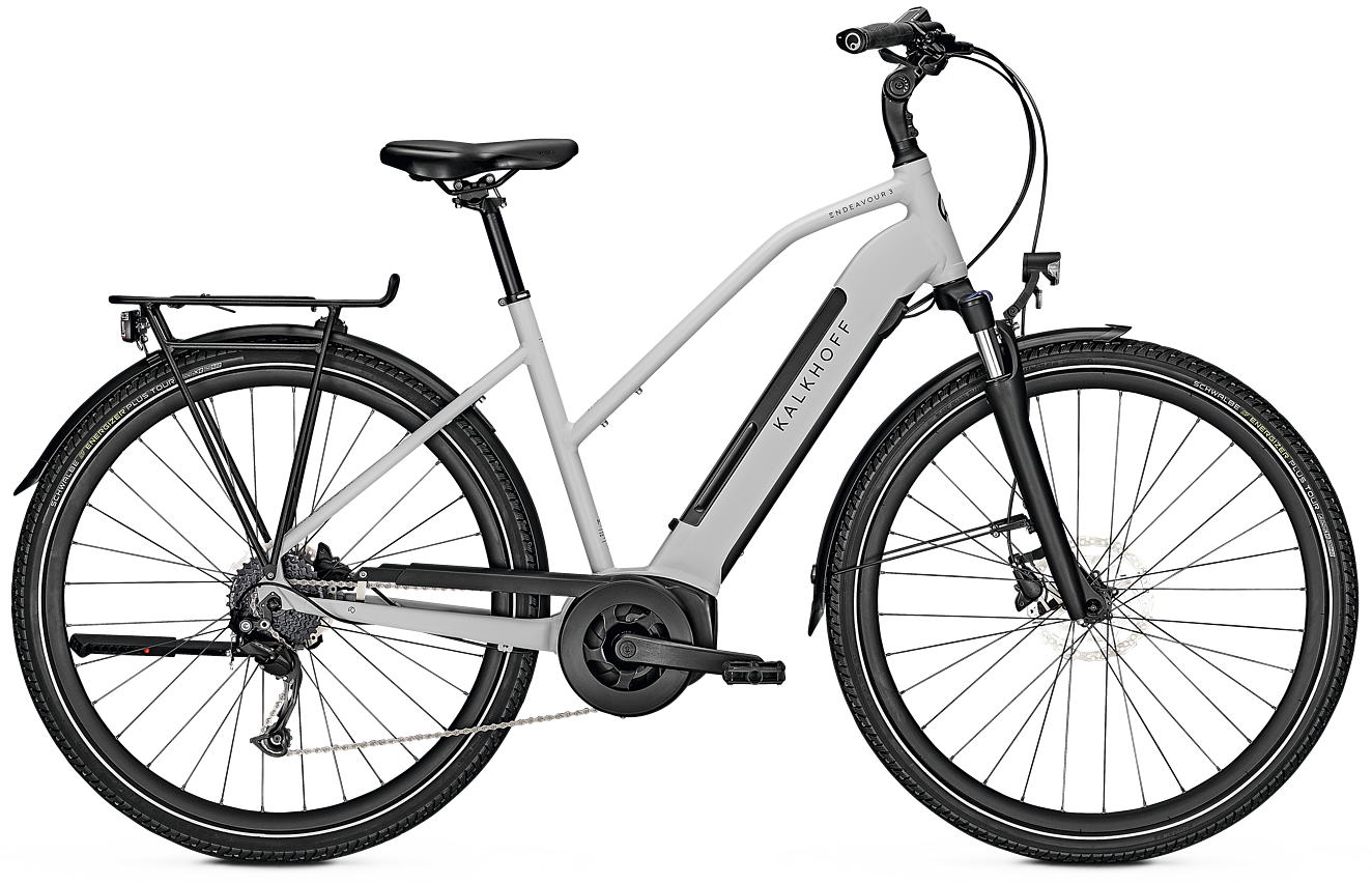 Kalkhoff ENDEAVOUR 3.B MOVE 400wh Dame - Grå