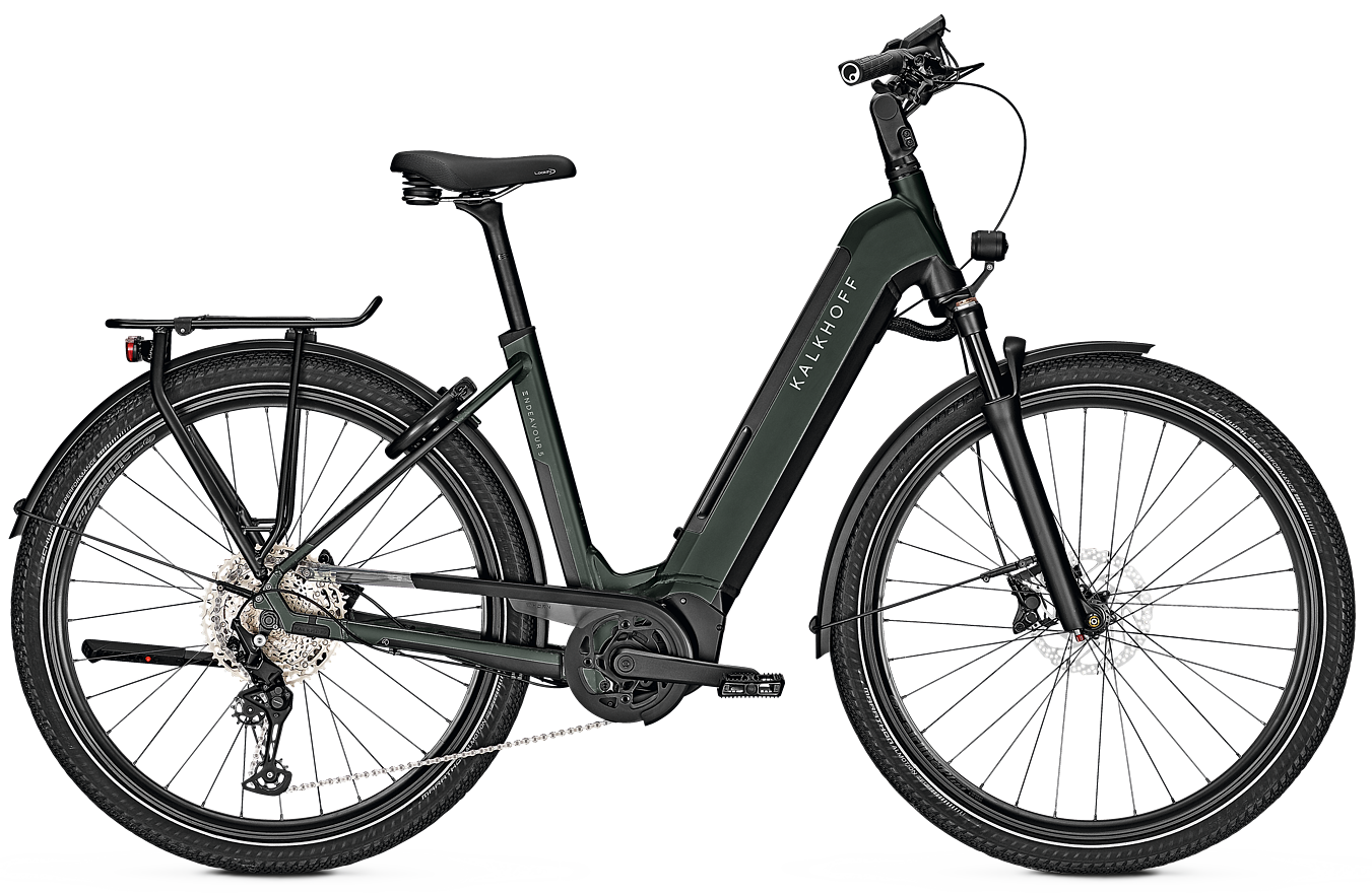 Kalkhoff ENDEAVOUR 5.B ADVANCE+ 625wh Dame - Grøn