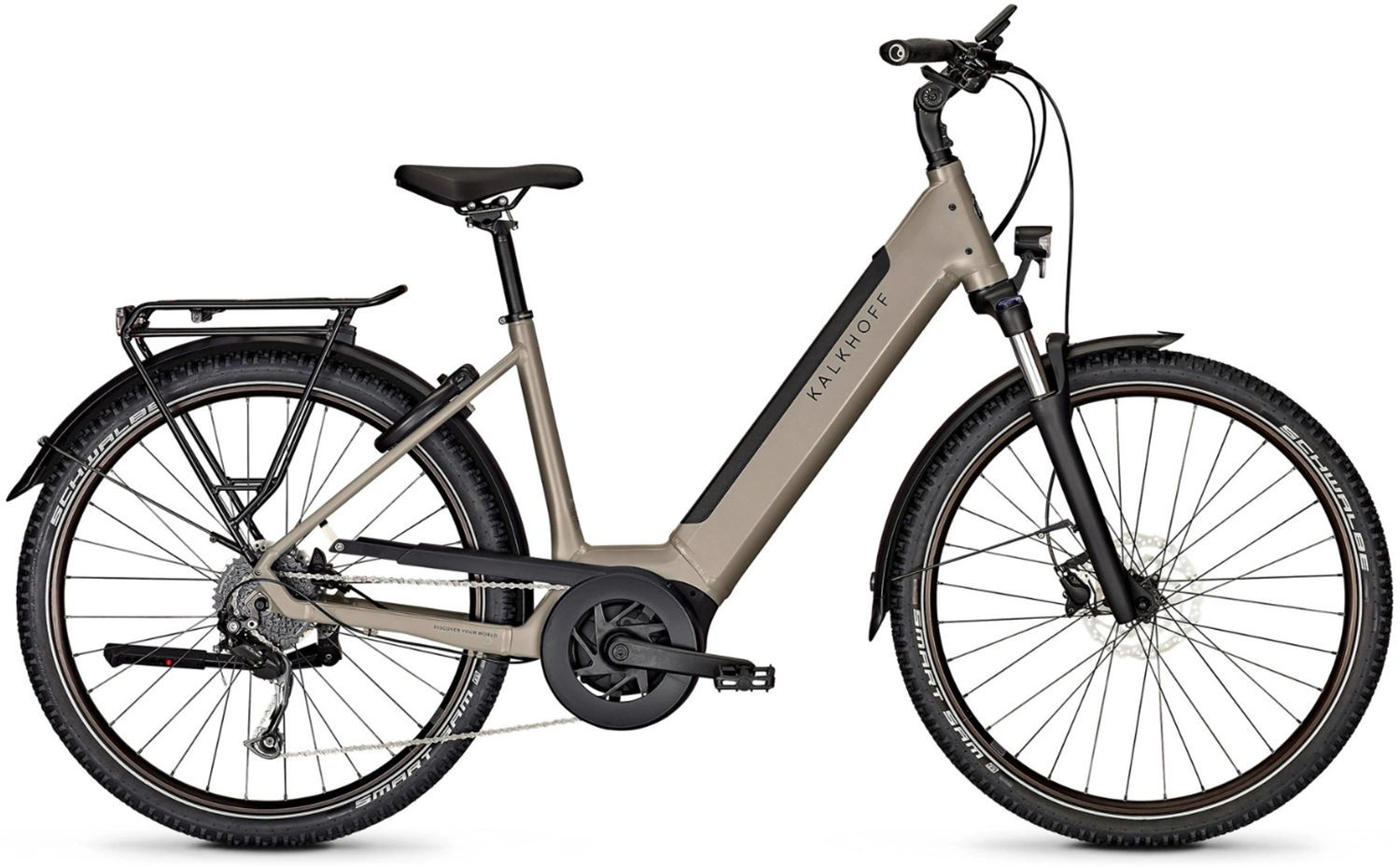 Kalkhoff ENTICE 3.B MOVE 500wh Dame - Grå