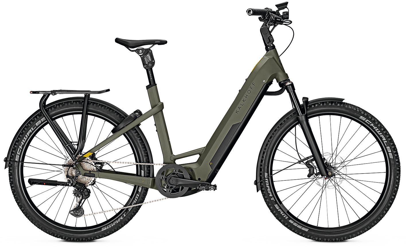 Kalkhoff ENTICE 7.B ADVANCE+ 750wh Dame - Grøn