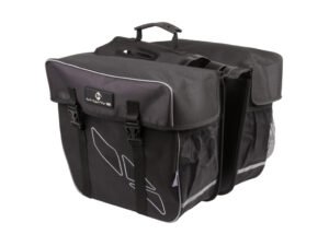 M-Wave Amsterdam Double - Cykeltaske til bagagebærer - Dobbelttaske - Sort - Str. 2x30 lit M-Wave Amsterdam Double - Cykeltaske til bagagebærer - Dobbelttaske - Sort - Str. 2x30 lit