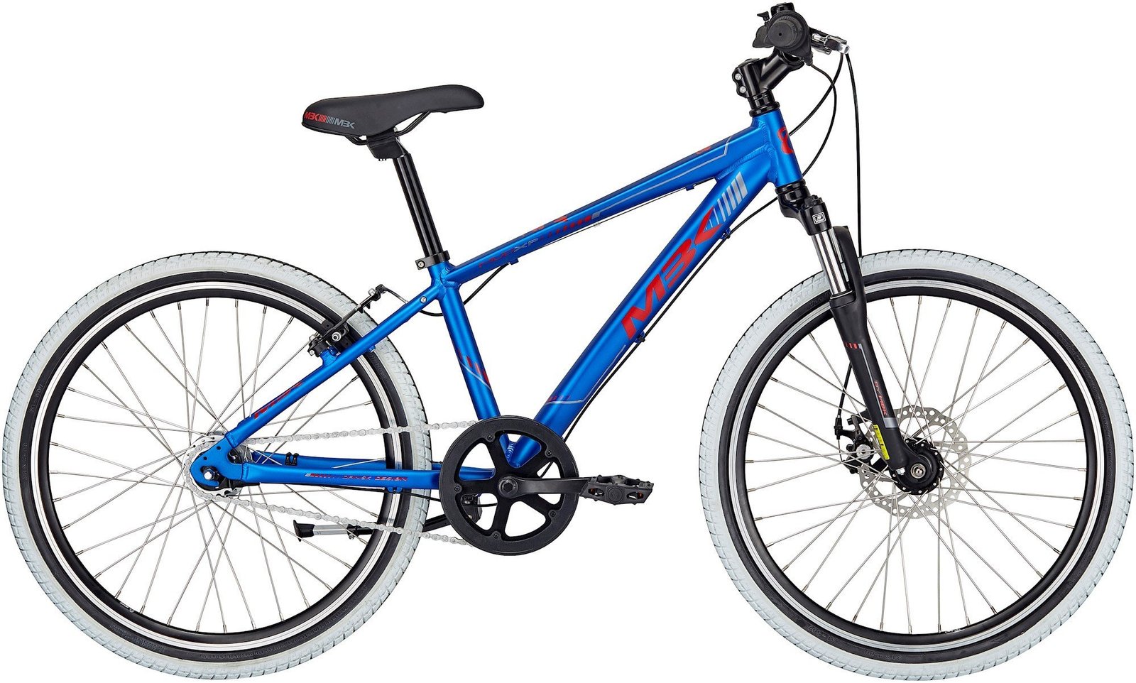 MBK MUD XP Dreng 7g 24" - Blå/Rød