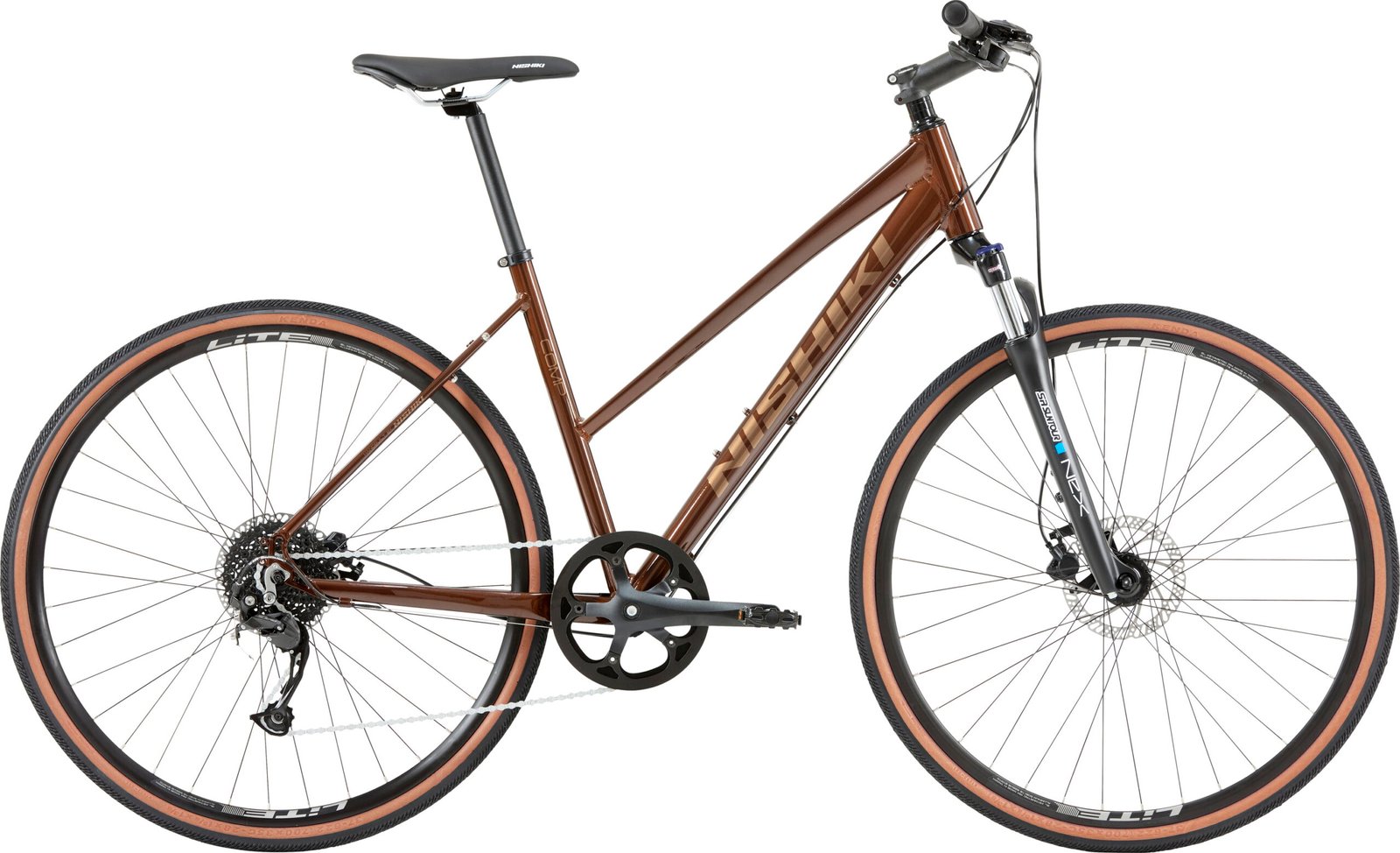 Nishiki Comp X-Nine Dame 9g 2026 - Brun