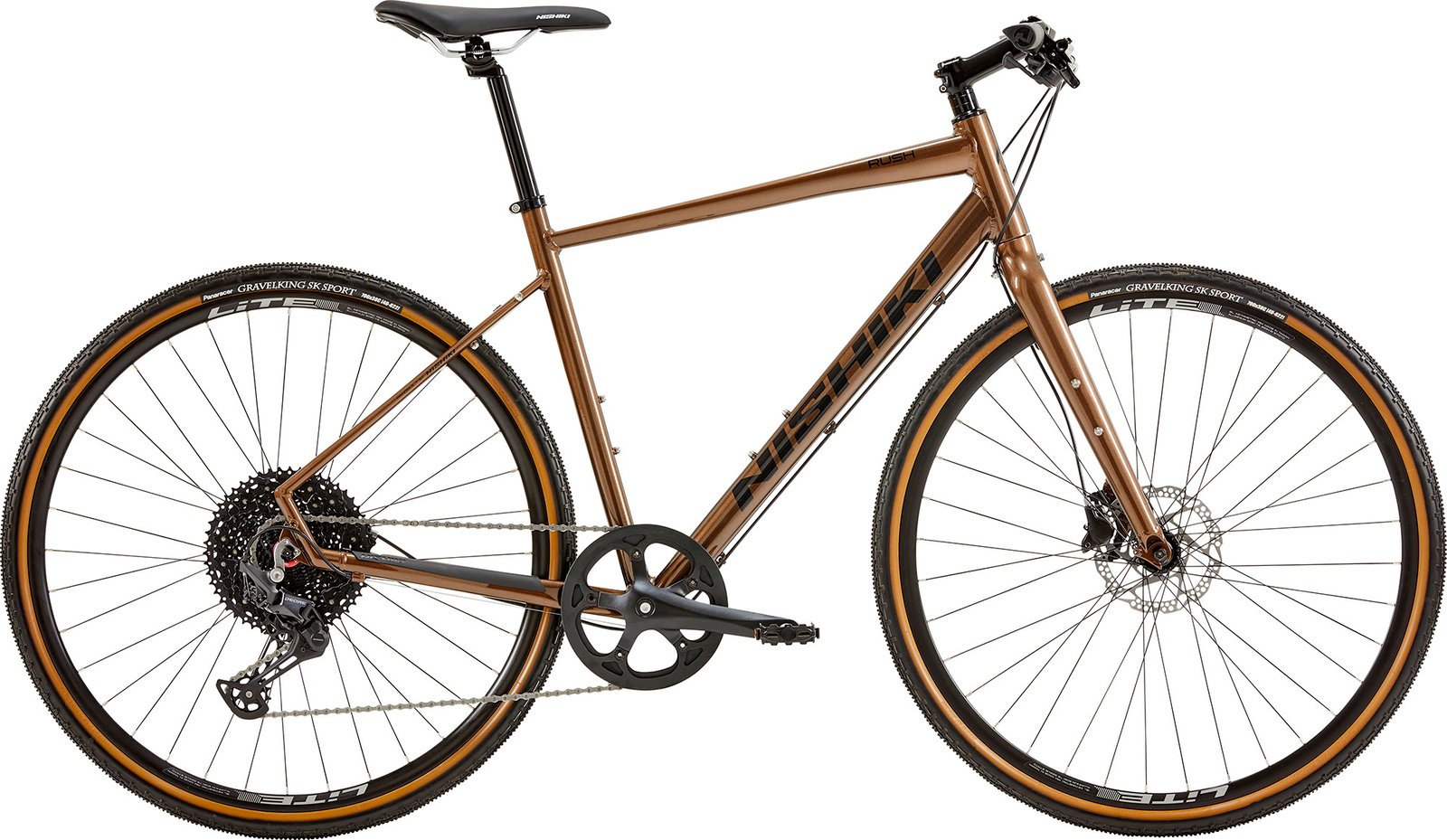 Nishiki Rush Herre 12g 2026 - Valnødde Brun
