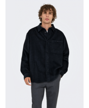 ONLY & SONS jakke i Jet Black til herre ONLY & SONS jakke i Jet Black til herre