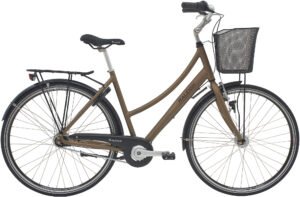 Raleigh City Classic Dame 7g 2026 - Mat Brun