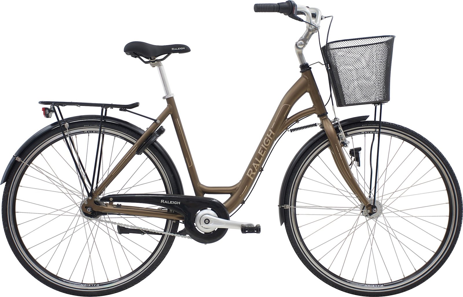 Raleigh Shopping Alu Dame 7g 2023 - Brun (Udstillingsmodel)