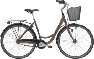 Raleigh Shopping Society Dame 7g 2026 - Mat Brun