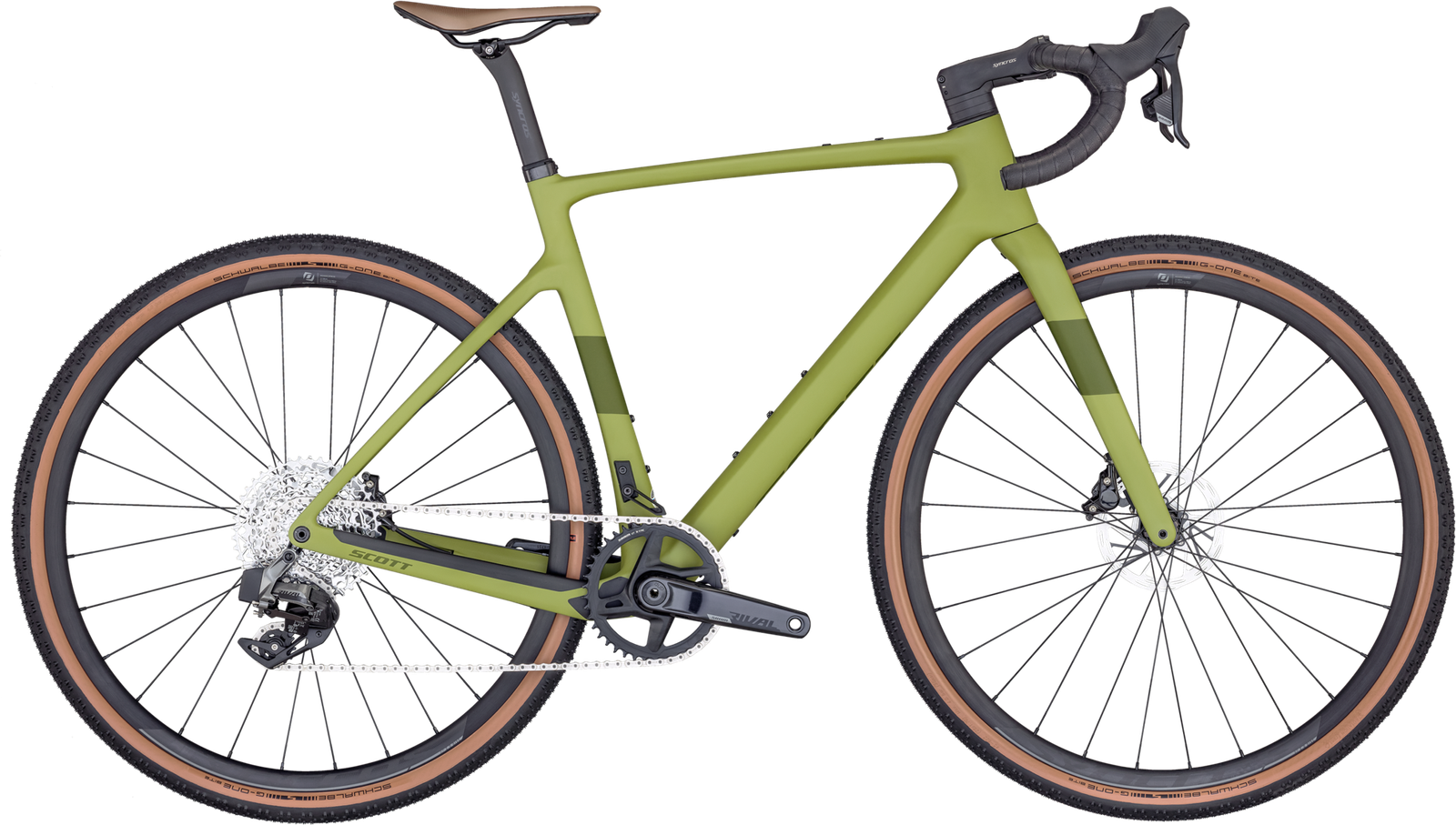 Scott Addict Gravel 30 2024 - Grøn