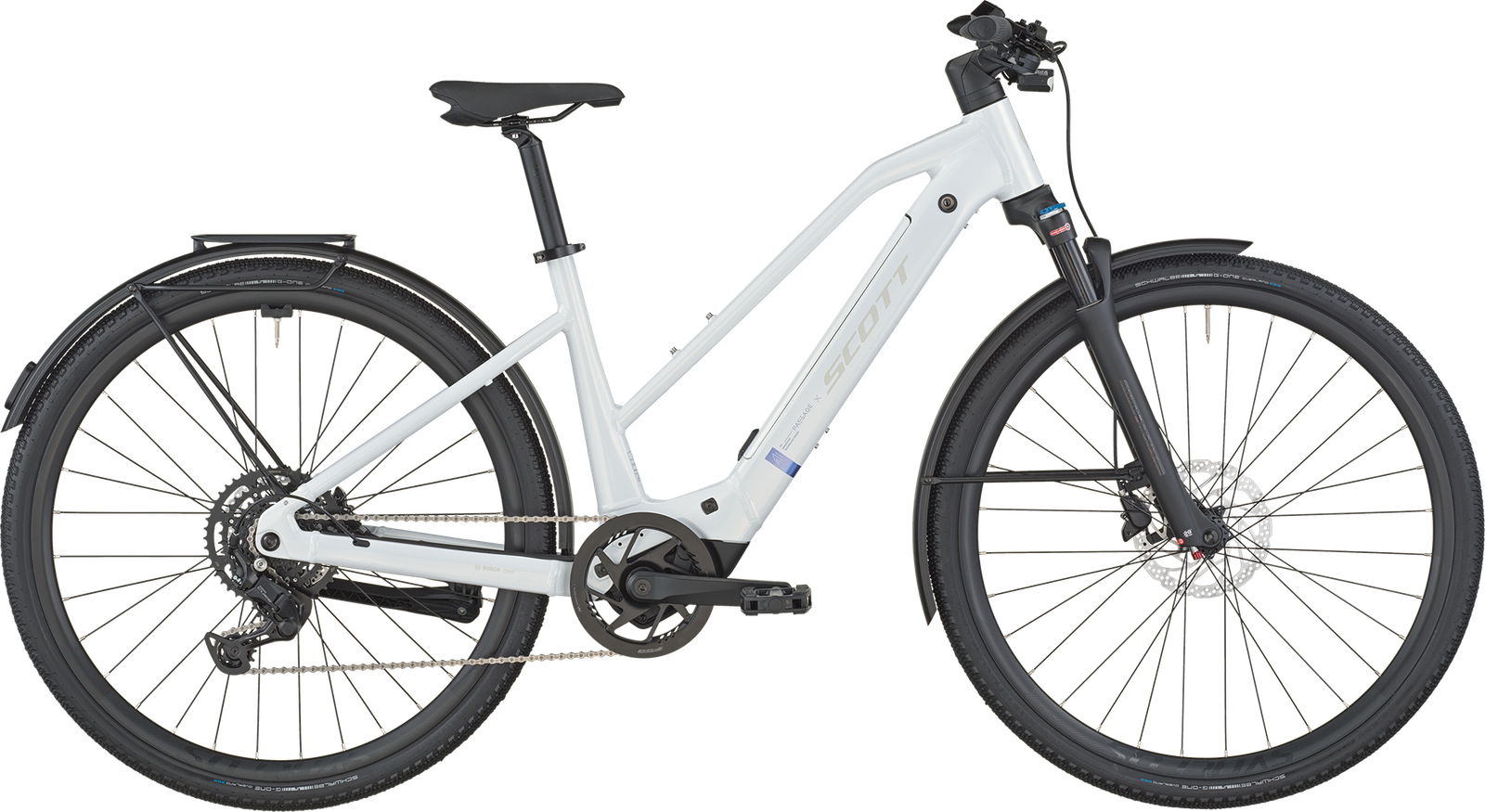 Scott Passage eRIDE 20 Slope 2026 - Bianco White