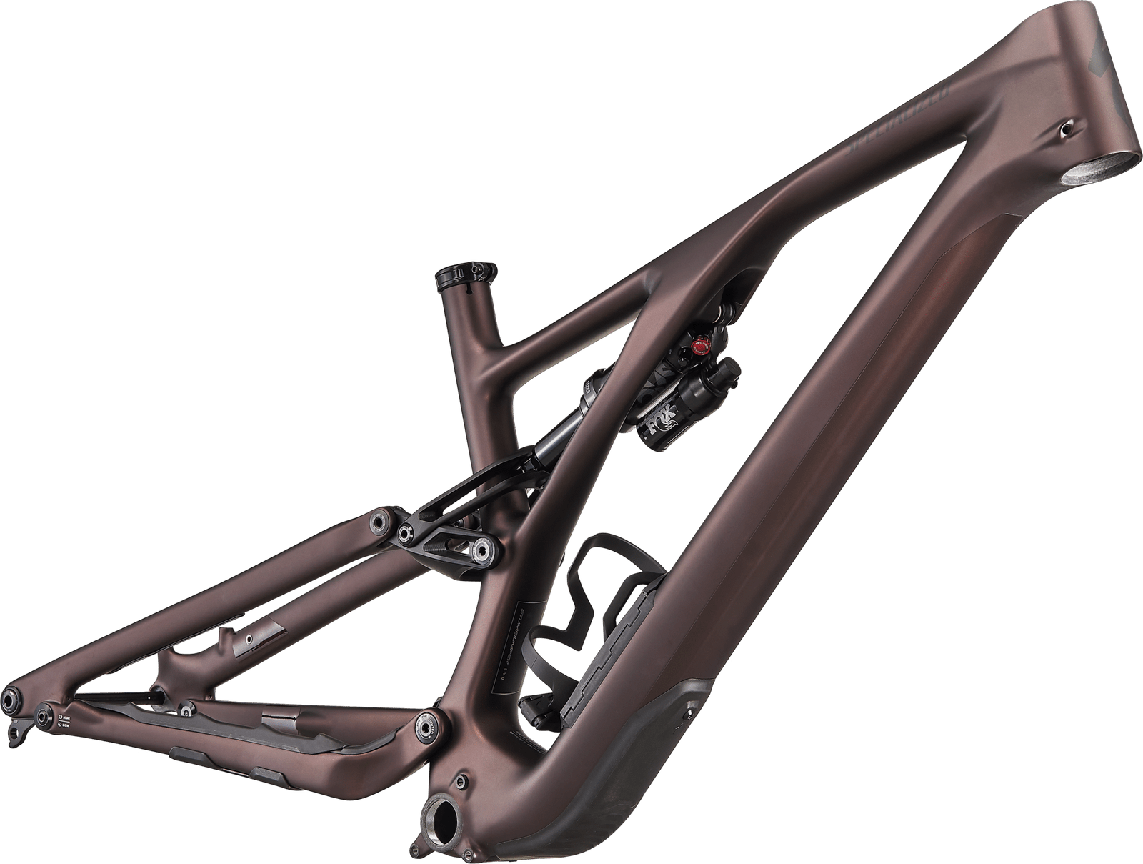 Specialized Stumpjumper EVO Frameset 2022 - Brun/Rød