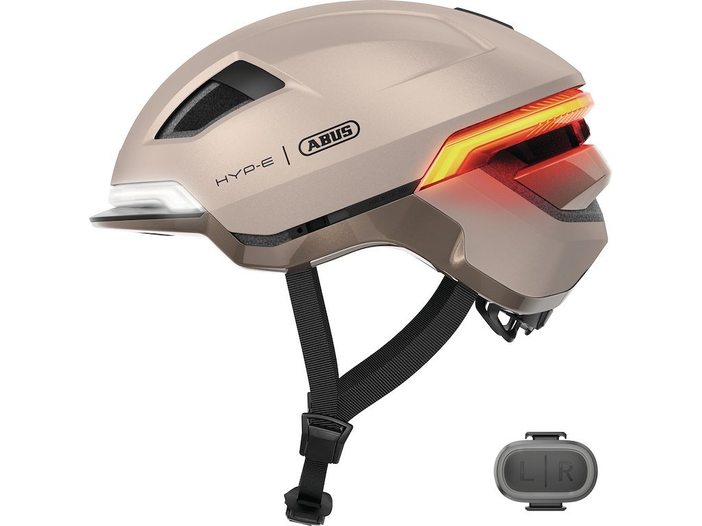 Abus Hyp-E - Urban Cykelhjelm - Champagne Gold - Str. 57-61 cm