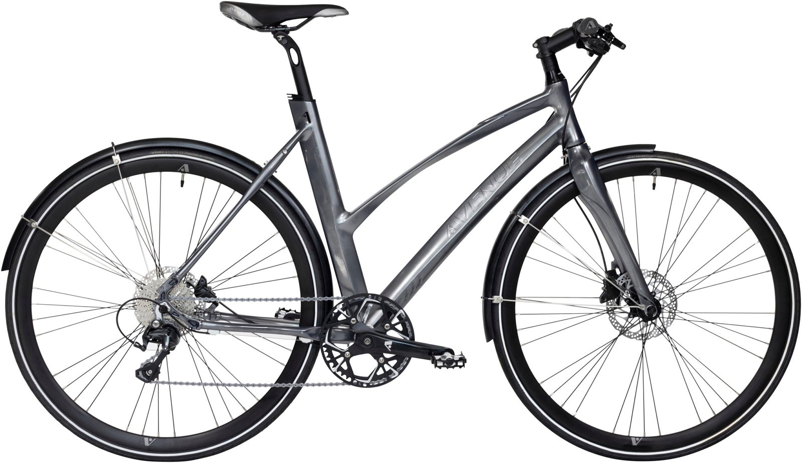 Avenue Airbase Metal Dame 10g Tiagra - Grå