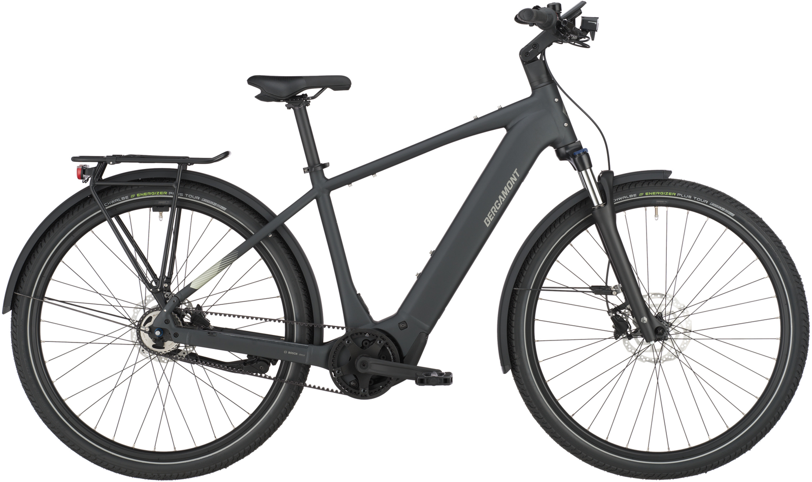 Bergamont E-Horizon Tour 20 Belt 2025 - Flaky Black