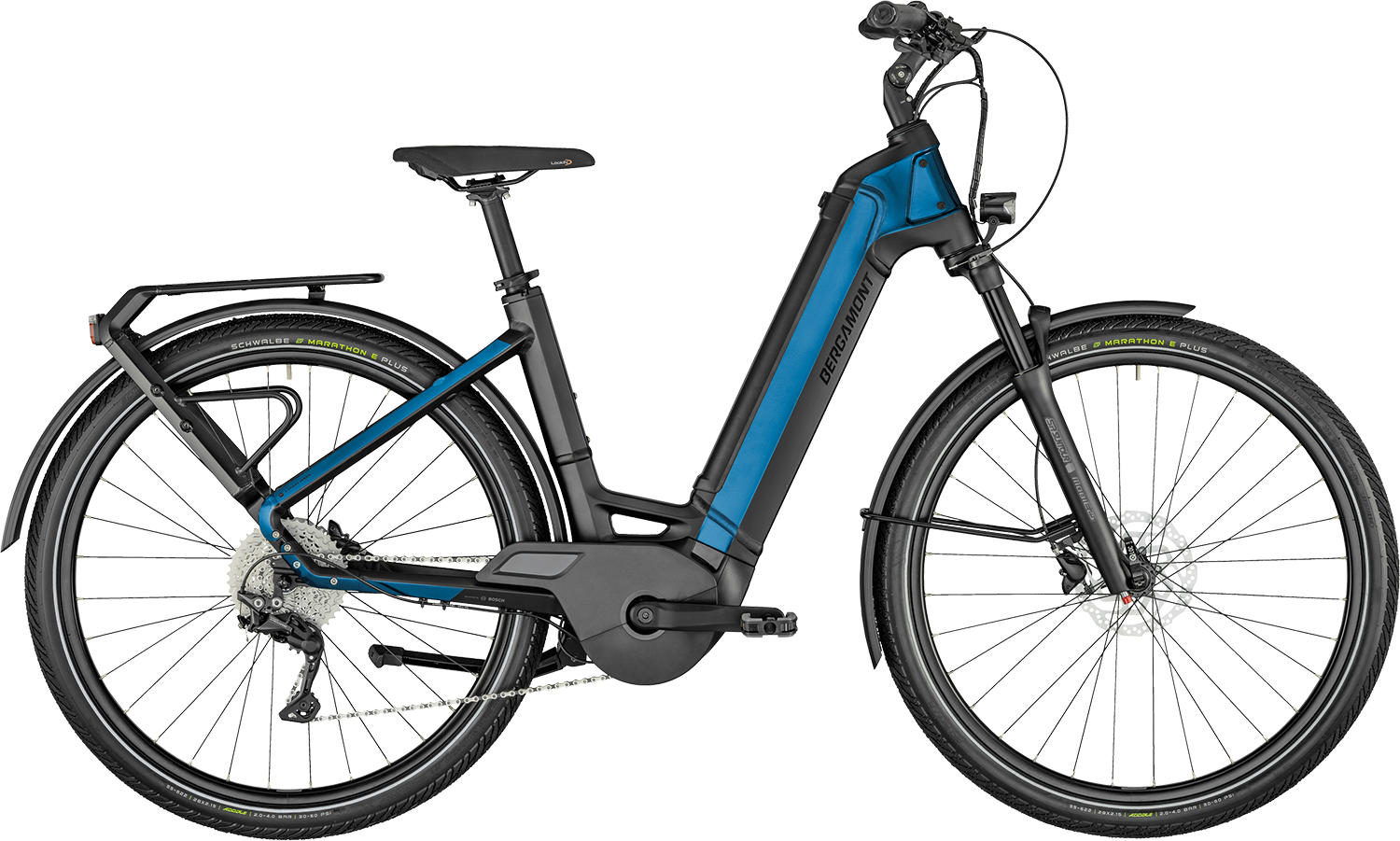 Bergamont E-Ville Edition 2022 - Sort/Blå