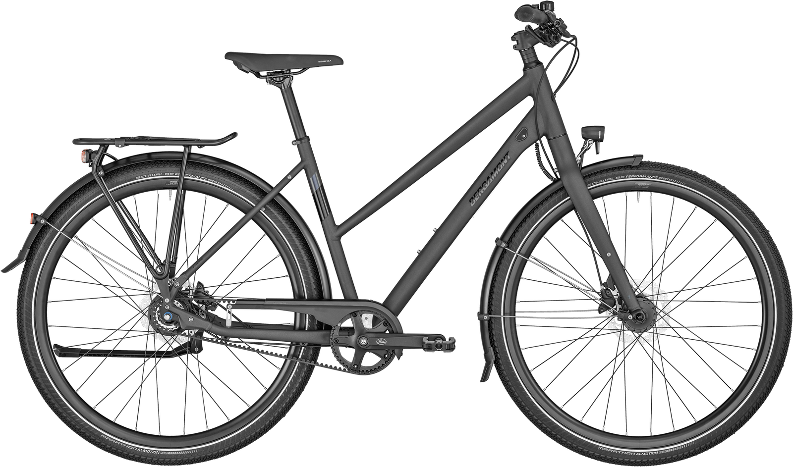 Bergamont Vitess N8 Belt Lady 2024 - Grå