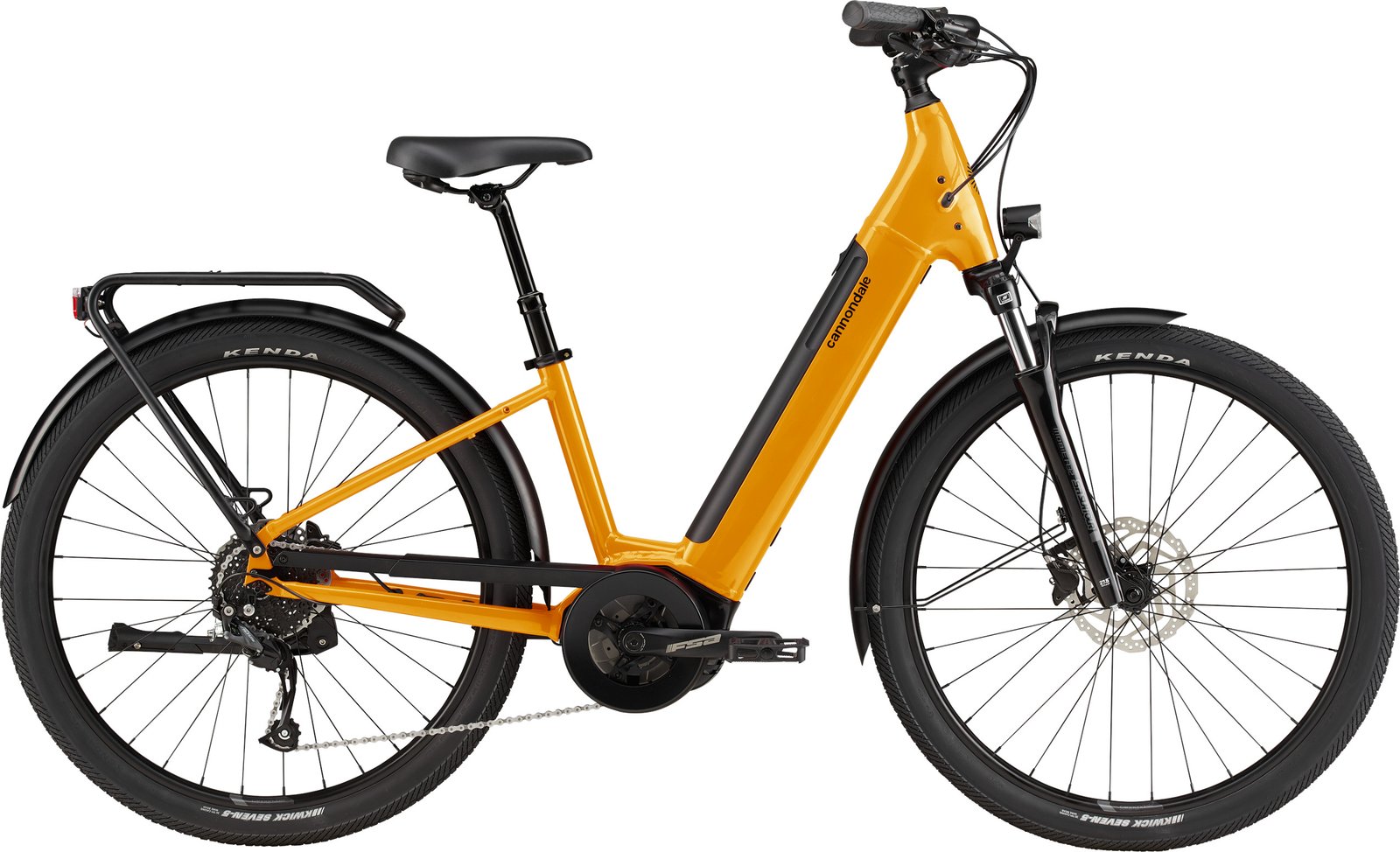 Cannondale Adventure Neo 4 Dame - Mango