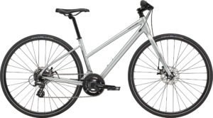 Cannondale Quick 5 Remixte Dame 2024 - Sølv
