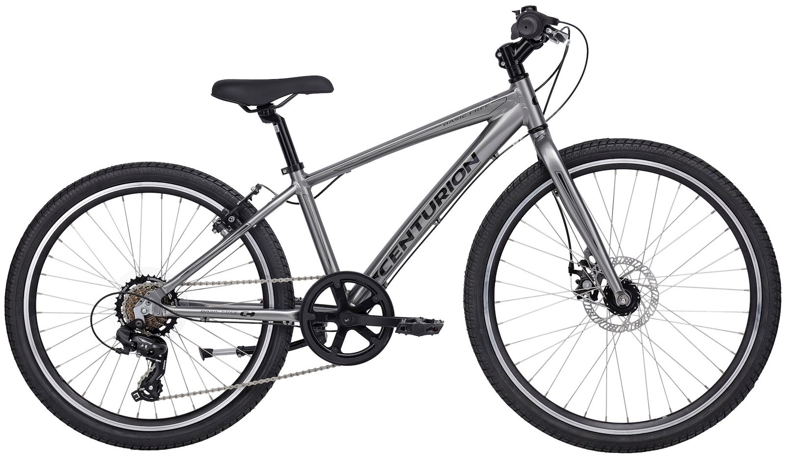 Centurion Basic Free Dreng 24" 7g - Sølv