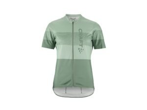 Craft Endur Logo Jersey - Cykeltrøje - Korte ærmer - Dame -Thyme/Glacial - XXL