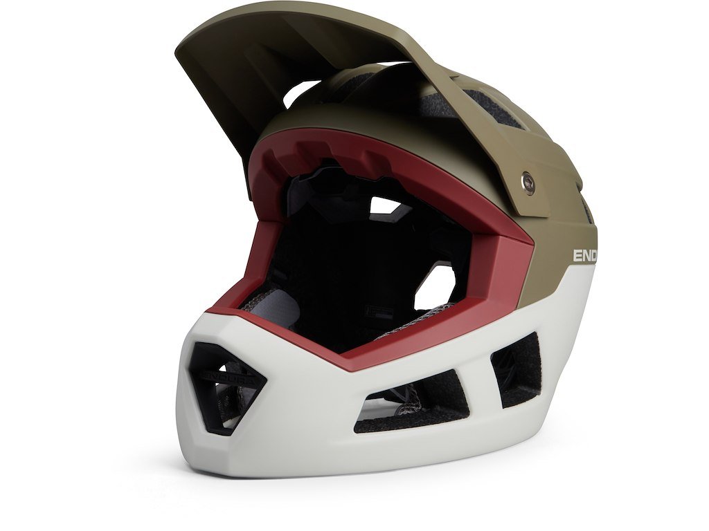 Endure- SINGLETRACK Full FACE MIPSÂ® - Cykelhjelm - Tender Green - 55-59