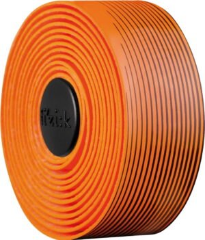 FIZIK Bar tape Vento Microtex Tacky Styrbånd, 2 mm - Orange/Sort FIZIK Bar tape Vento Microtex Tacky Styrbånd, 2 mm - Orange/Sort