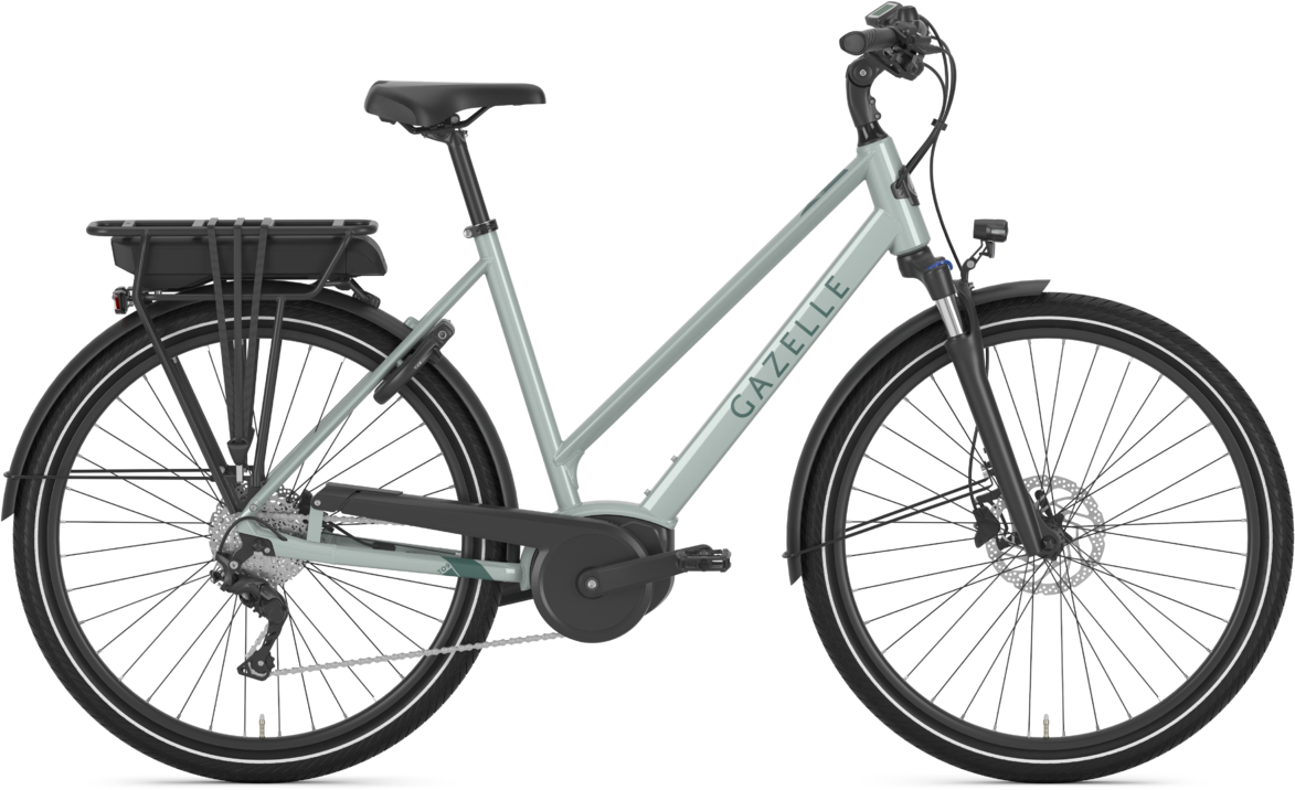 Gazelle MEDEO T9 HMB Dame 2023 - Grøn