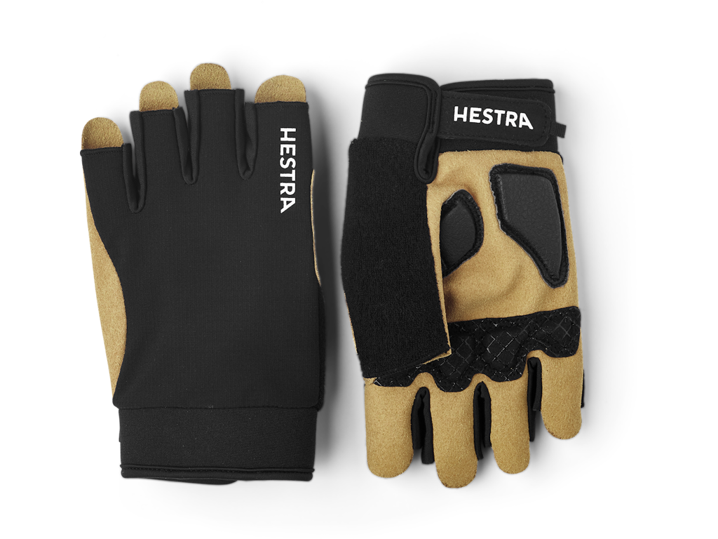 Hestra Bike Guard Short - Cykelhandsker - Sort - str. 12