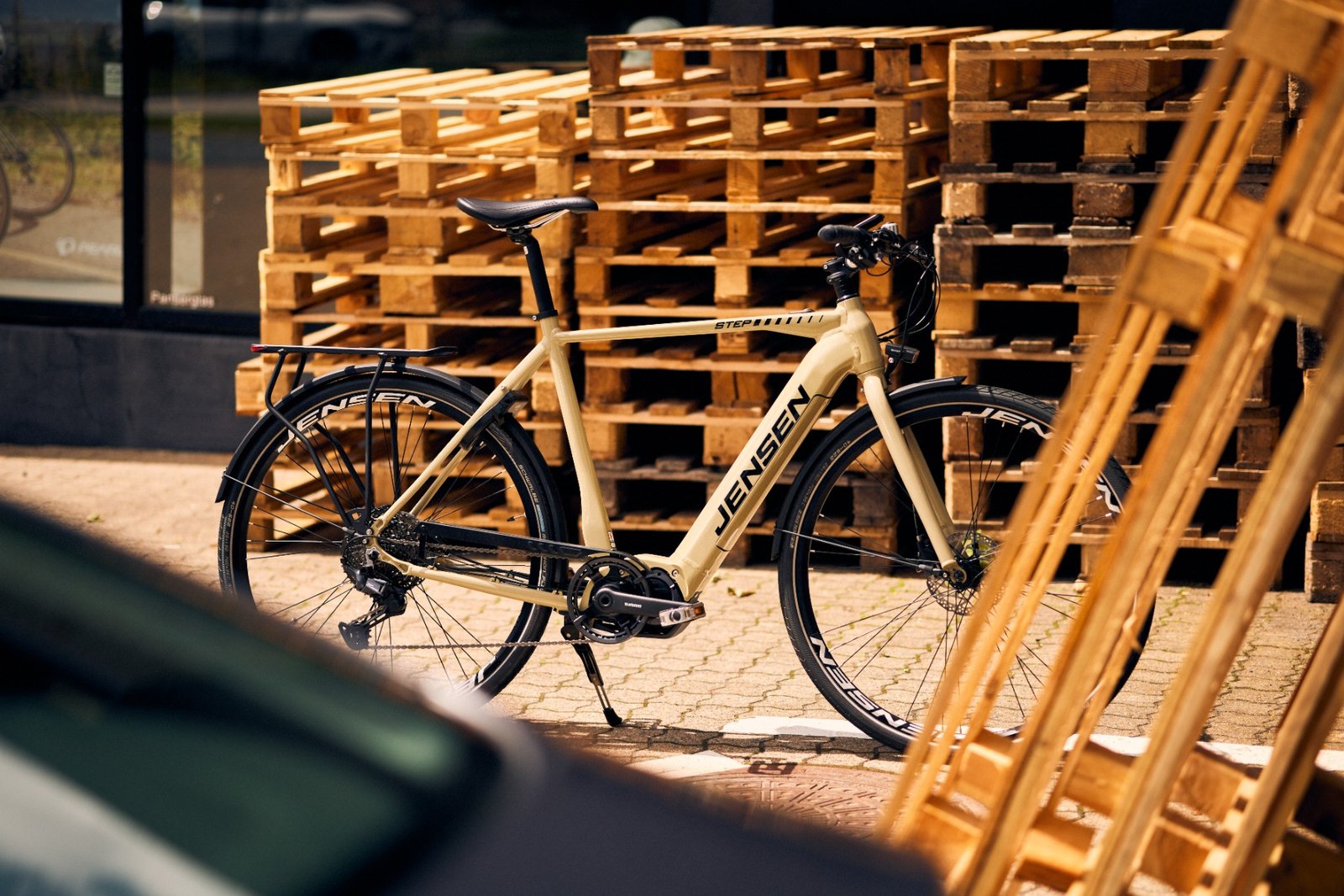 Jensen - EL - Cykel Herre 11 Gear Latte - M