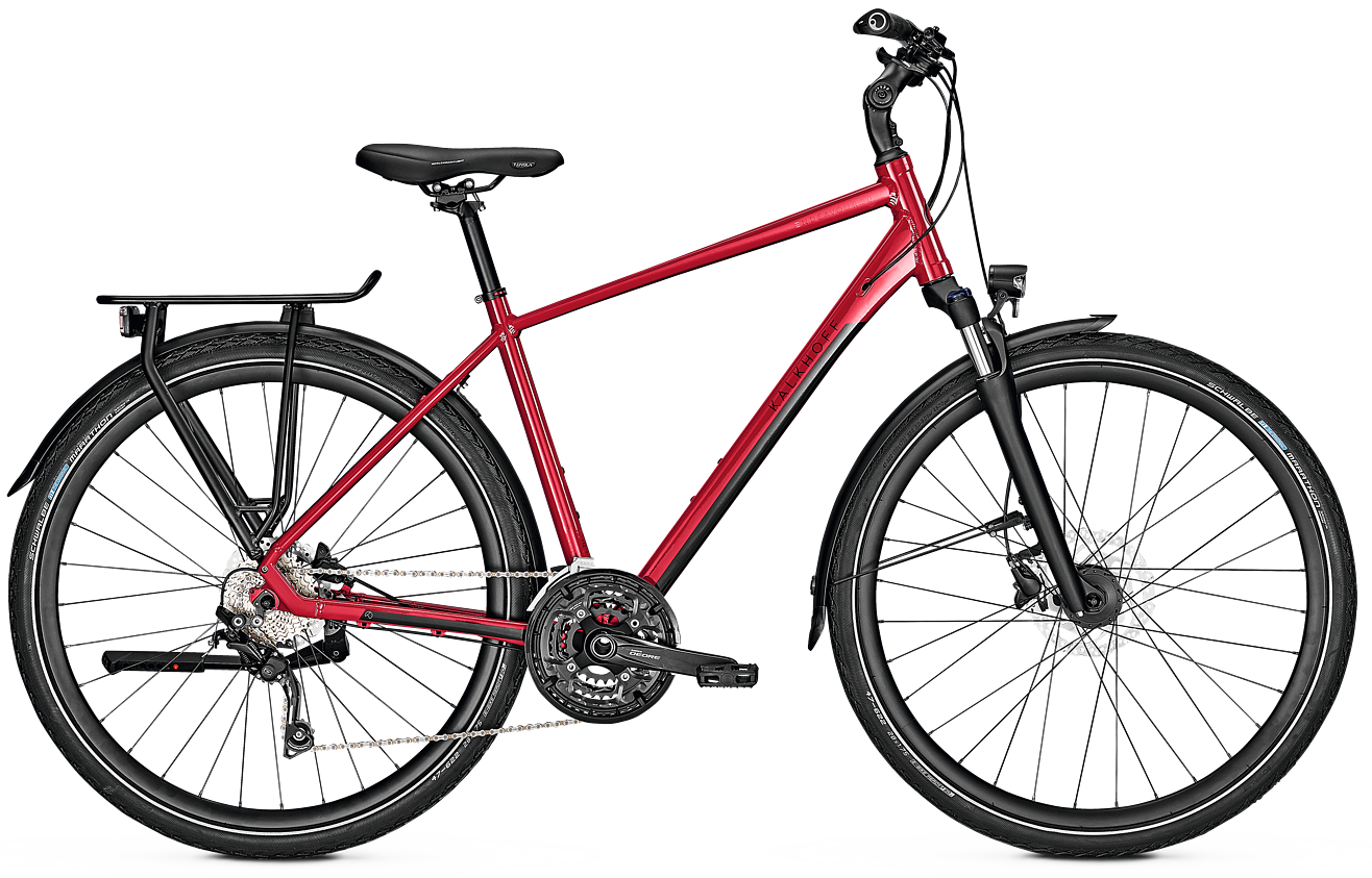 Kalkhoff ENDEAVOUR 30 Herre - Rød