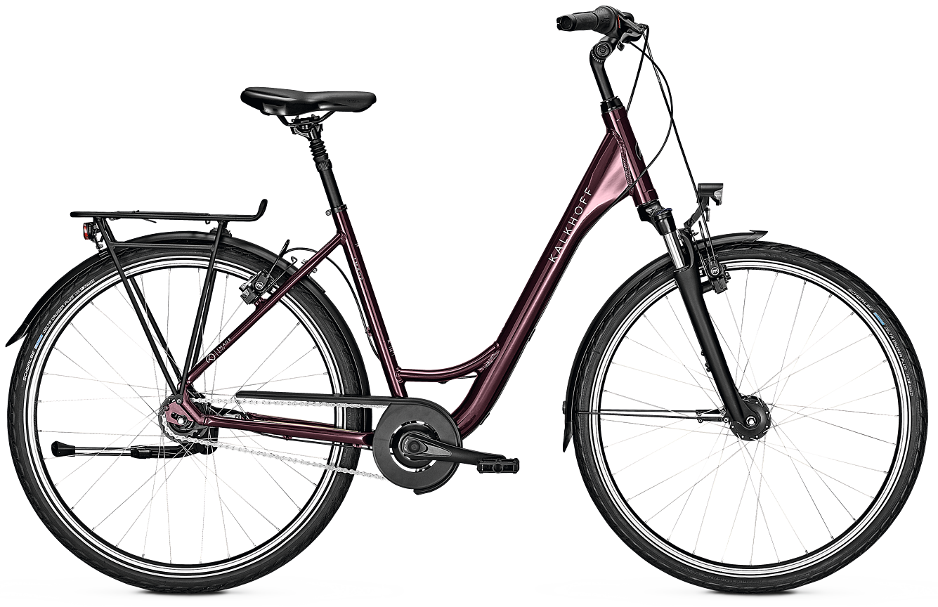 Kalkhoff IMAGE HS R Dame - Rød