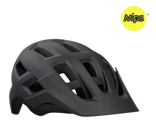 LAZER - Cykelhjelm Coyote Mips - Sort - Small 52 - 56 cm.